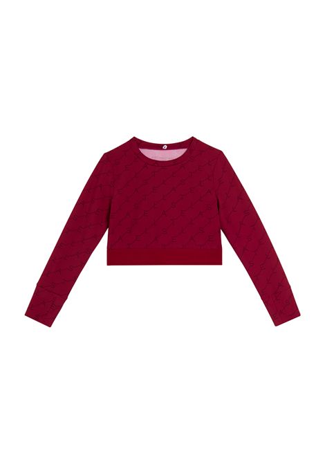T-shirt crop con stampa STELLA MC CARTNEY KIDS | TZ8C30 Z3919416NE